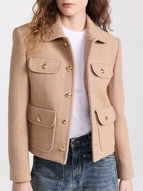 Nili Lotan Paloma Jacket in Camel